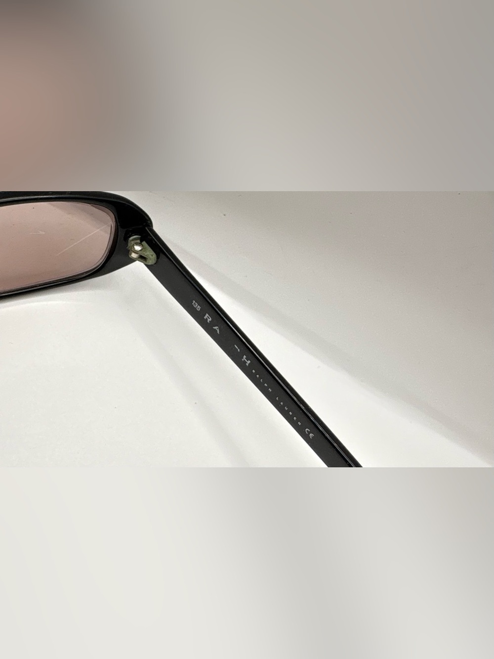 Ralph Lauren 987/S Black Oval Sunglasses Frames Only - Picture 7 of 8